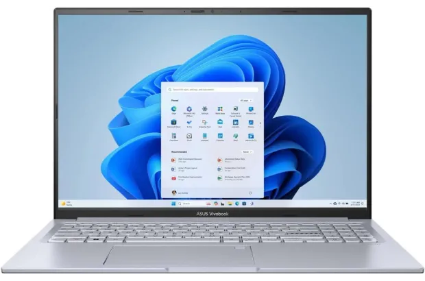 Laptop ASUS Vivobook K3605 / K3605VU-WS96 / Intel i9 / 16GB / 1TB / RTX 4050 / WUXGA / Win 11 / Srebrny