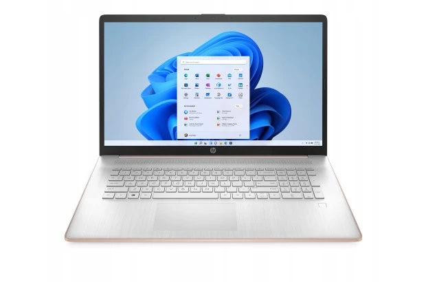 Laptop HP 17-cn0008cy / 3Y4P0UA / Intel Core i3 / 16GB / SSD 512GB / Intel UHD / HD+ / Dotyk / Win 11 / Różowy