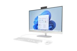 Komputer AiO HP 27-cr0046na / BN4N4EA / Intel i5 / 16GB / 1TB / Intel Iris Xe / FullHD / Win 11 / Biały