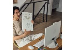 Komputer AiO HP 24-cr0048na / BN4P4EA / Intel i5 / 8GB / 1TB / Intel Iris Xe / FullHD / Win 11 / Biały