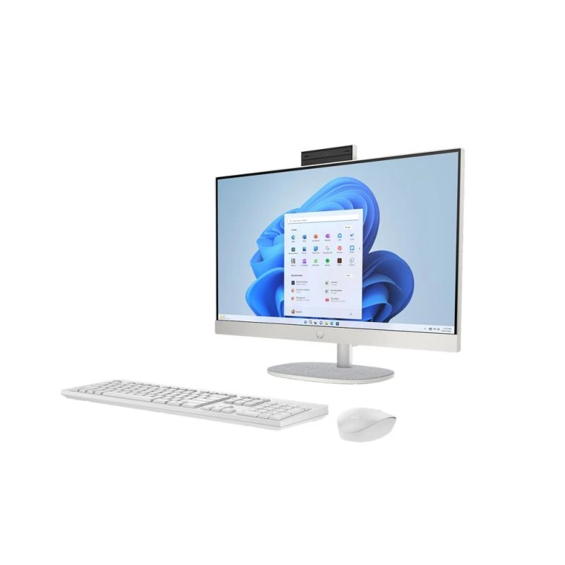 Komputer AiO HP 24-cr0048na / BN4P4EA / Intel i5 / 16GB / 1TB / Intel Iris Xe / FullHD / Win 11 / Biały