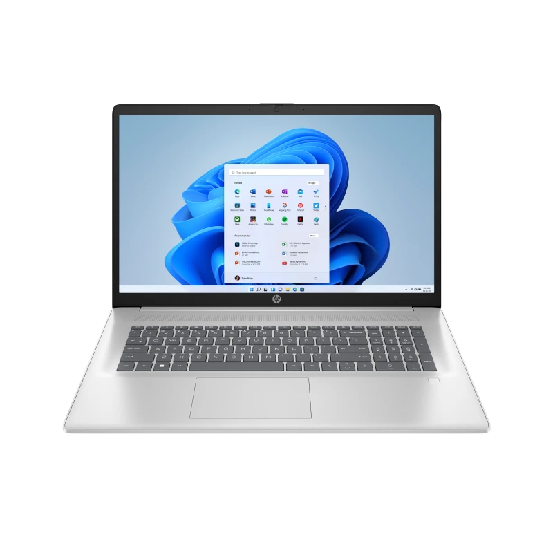 Laptop edukacyjny HP 17-cn3068cl / BD5B8UA / Intel i5-13 / 16GB / SSD 1TB / Intel Xe / FullHD / Win 11 / Srebrny