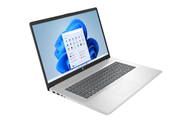 Laptop edukacyjny HP 17-cn3068cl / BD5B8UA / Intel i5-13 / 16GB / SSD 1TB / Intel Xe / FullHD / Win 11 / Srebrny