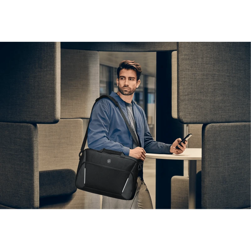Torba na laptopa 16″ z kieszenią na tablet Wenger 653299 XE Compact Brief 16