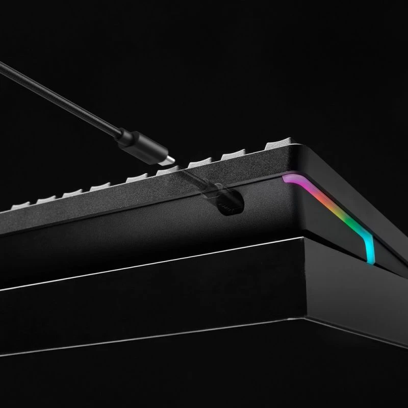 Klawiatura mechaniczna podświetlana dla graczy HyperX Alloy Rise (7G7A3AA)