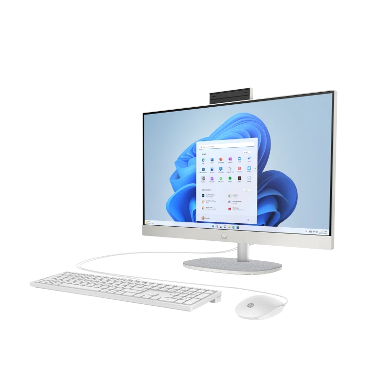 All in One do biura HP 24-cr1006nl / AJ4M2EA / Intel Ultra 7 / 16GB / SSD 1TB / Intel UHD / FullHD / Win 11 / Biały