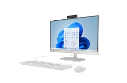 Komputer AiO HP Next Gen AI 24-ct2004nf / B88FSEA / Ryzen AI 5 / 16GB / 512GB / AMD Radeon / FHD / Win 11 / Biały