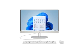 Komputer AiO HP Next Gen AI 24-ct2004nf / B88FSEA / Ryzen AI 5 / 16GB / 512GB / AMD Radeon / FHD / Win 11 / Biały