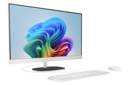 Komputer AiO HP Next Gen AI 24-ct2004nf / B88FSEA / Ryzen AI 5 / 16GB / 512GB / AMD Radeon / FHD / Win 11 / Biały