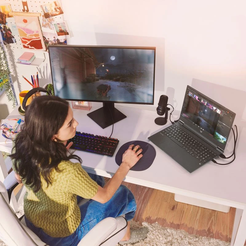 Gamingowy Laptop Victus HP 15-fb2719nw / B4MD5EA / AMD Ryzen 5 / 16GB / SSD 512GB / RTX 3050 / FHD / W11