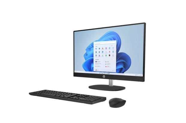 Komputer AiO HP 24-cr1005nx / B5NQ2EA / Ultra 5 / 16GB / 512GB / Intel Graphics / FullHD / Dotyk / Win 11 / Czarny