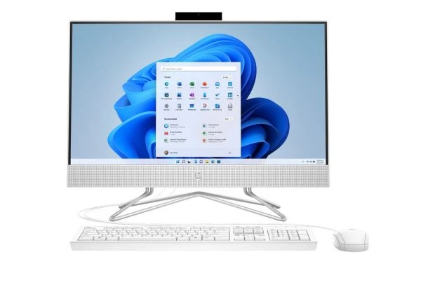 Komputer AiO HP 24-df1017nt / A1XS4EA / Intel i3 / 8GB / 256GB / Intel UHD / FullHD / Win 11 / Biały