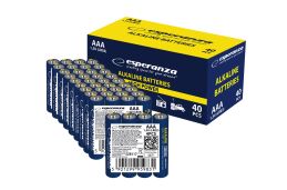 Baterie alkaliczne Esperanza typu AAA (R3/LR3/LR03) 4szt ZGRZEWKA (EZB117)
