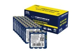 Baterie alkaliczne Esperanza typu AAA (R3/LR3/LR03) 4szt ZGRZEWKA (EZB117)