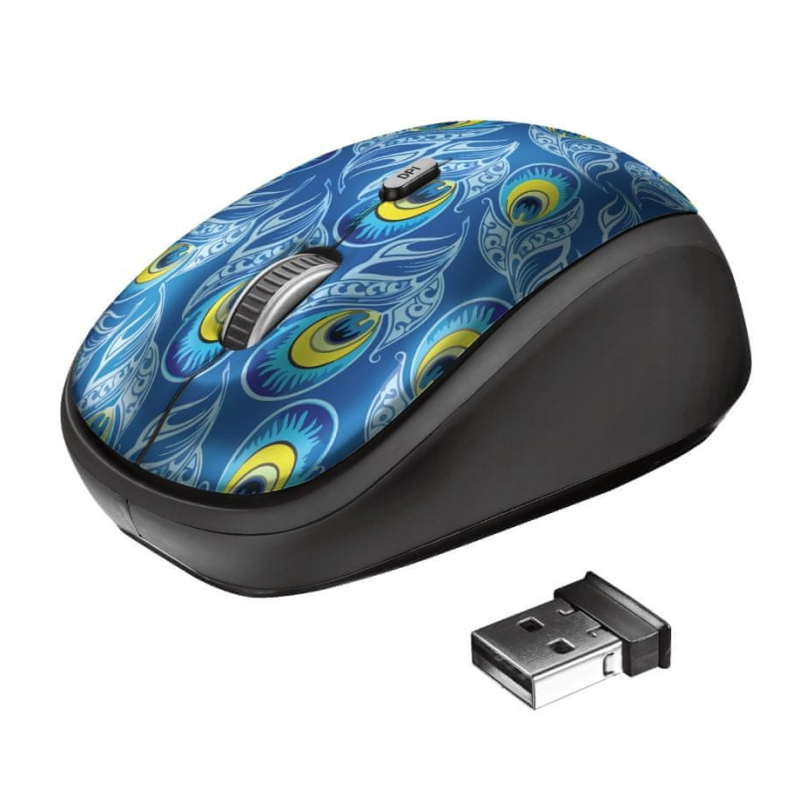 Myszka bezprzewodowa Trust YVI Wireless Peacock