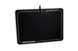 Podkładka pod mysz GAMINGOWA LED RGB Esperanza NIGHTCRAWLER (EGP104)