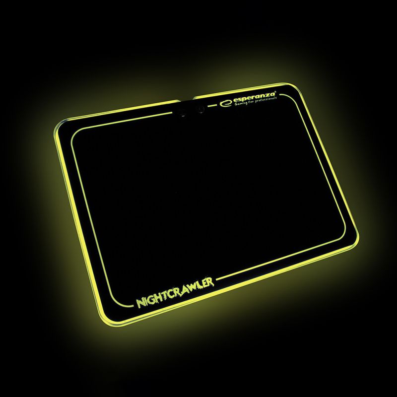 Podkładka pod mysz GAMINGOWA LED RGB Esperanza NIGHTCRAWLER (EGP104)