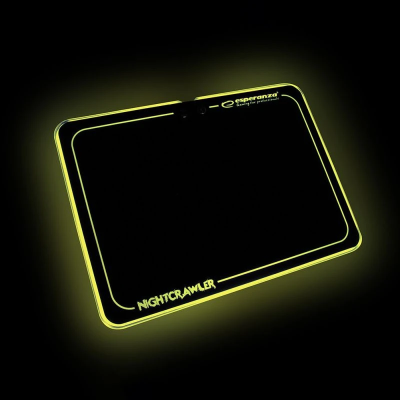 Podkładka pod mysz GAMINGOWA LED RGB Esperanza NIGHTCRAWLER (EGP104)