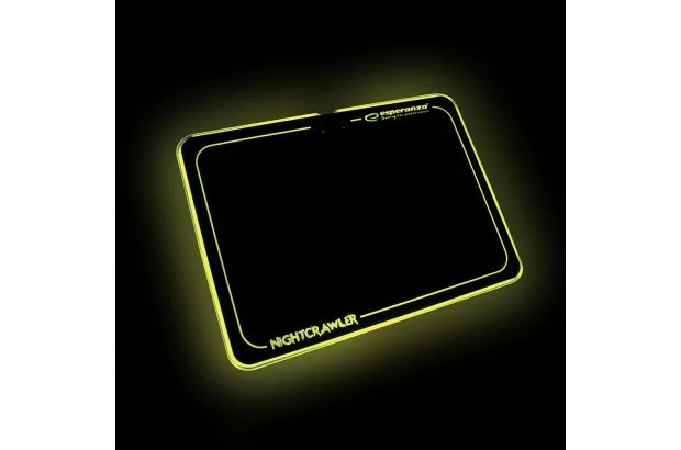Podkładka pod mysz GAMINGOWA LED RGB Esperanza NIGHTCRAWLER (EGP104)