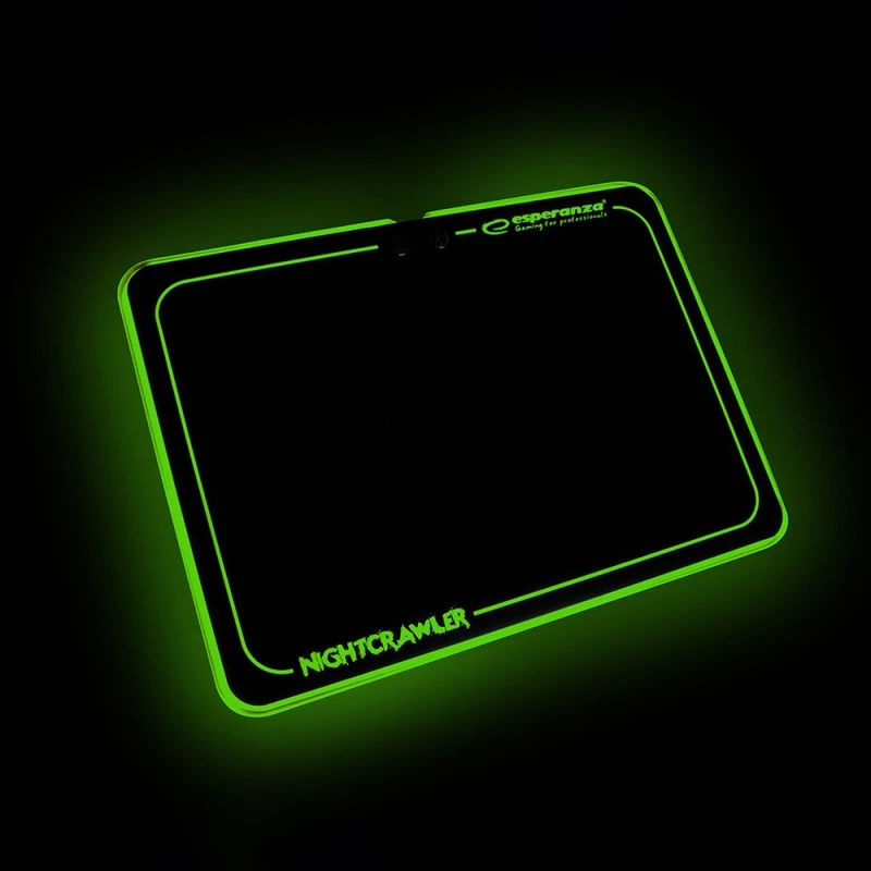 Podkładka pod mysz GAMINGOWA LED RGB Esperanza NIGHTCRAWLER (EGP104)