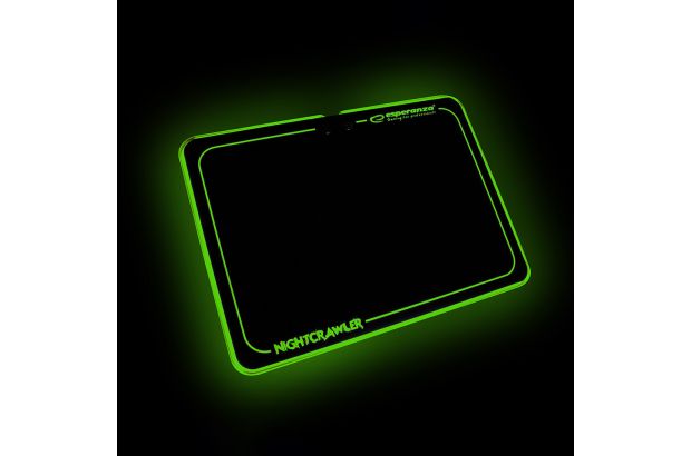 Podkładka pod mysz GAMINGOWA LED RGB Esperanza NIGHTCRAWLER (EGP104)
