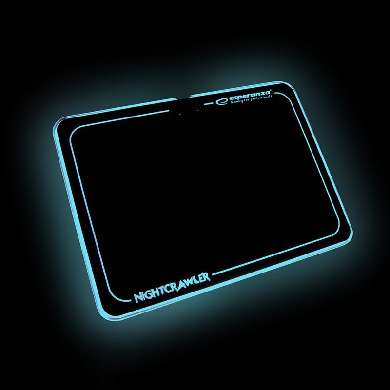Podkładka pod mysz GAMINGOWA LED RGB Esperanza NIGHTCRAWLER (EGP104)