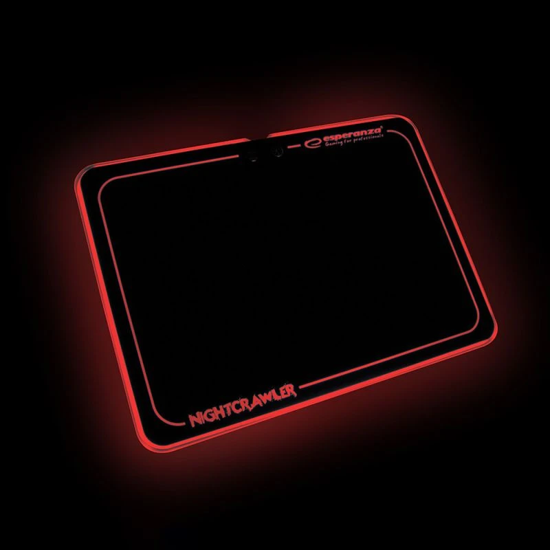 Podkładka pod mysz GAMINGOWA LED RGB Esperanza NIGHTCRAWLER (EGP104)
