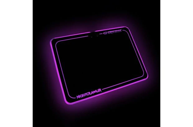 Podkładka pod mysz GAMINGOWA LED RGB Esperanza NIGHTCRAWLER (EGP104)