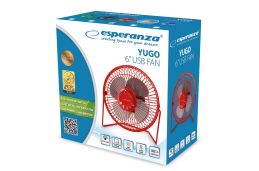 Wentylator USB Esperanza Stołowy Yugo (EA149R)