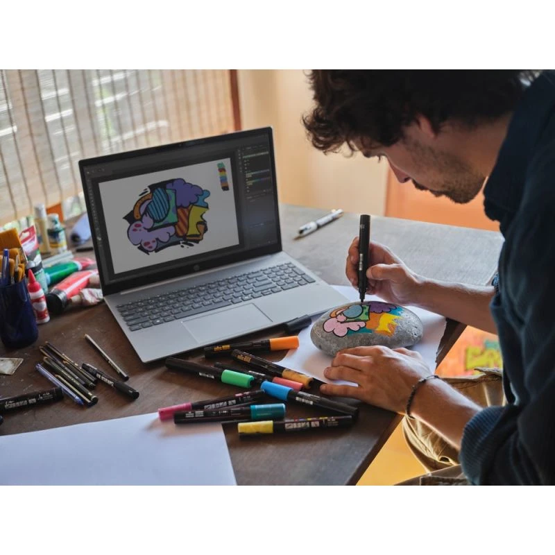 Laptop HP OmniBook 5 AI 16-af1219nw / C1LT4EA / Ultra 5 / 16GB / 512GB / Intel Graphics / WUXGA / OLED / Win 11 / Srebrny