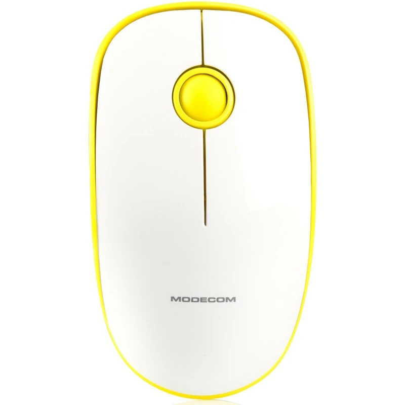 Bezprzewodowa Mysz Optycvzna Modecom WM112 Żółta