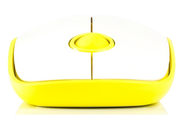 Bezprzewodowa Mysz Optycvzna Modecom WM112 Żółta