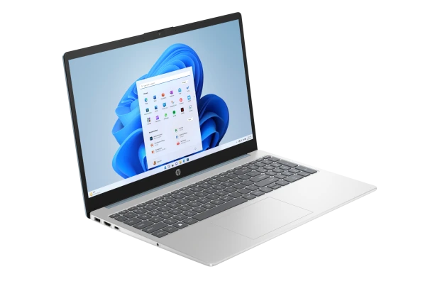 Laptop edukacyjny HP 15-fc0102ds / A49RFUA / AMD 7120U / 4GB / SSD 128GB / AMD Radeon / Dotyk / Win 11