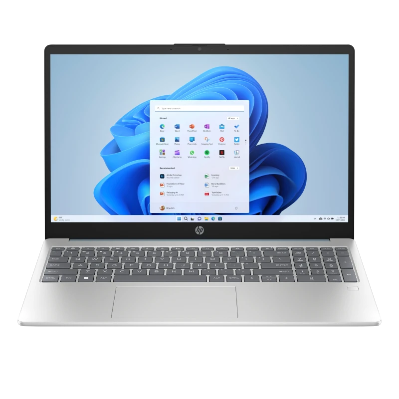 Laptop edukacyjny HP 15-fc0102ds / A49RFUA / AMD 7120U / 4GB / SSD 128GB / AMD Radeon / Dotyk / Win 11