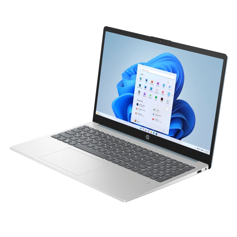 Laptop edukacyjny HP 15-fc0102ds / A49RFUA / AMD 7120U / 4GB / SSD 128GB / AMD Radeon / Dotyk / Win 11