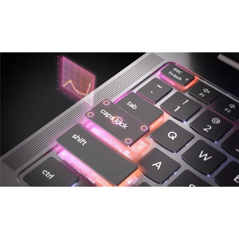 Laptop Lenovo Yoga Pro 9 16IAH10 / 83L00000US / Ultra 9 / 32GB / 1TB / RTX 5060 / 3.2k / Dotyk / OLED / Win 11 / Szary