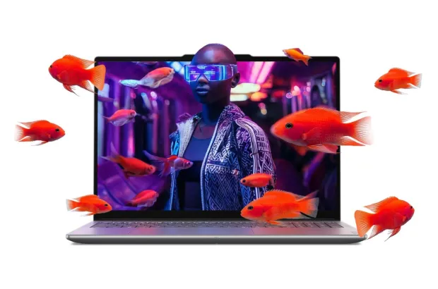 Laptop Lenovo Yoga Pro 9 16IAH10 / 83L00000US / Ultra 9 / 32GB / 1TB / RTX 5060 / 3.2k / Dotyk / OLED / Win 11 / Szary