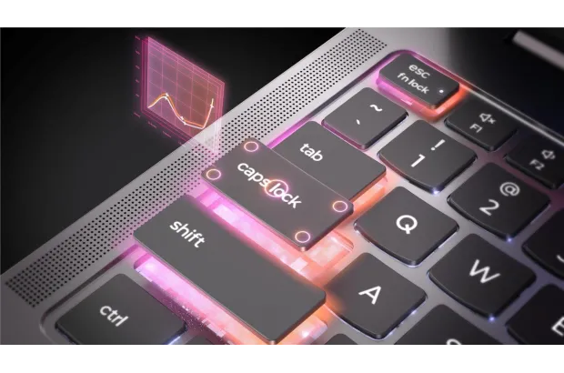 Laptop Lenovo Yoga Pro 9 16IAH10 / 83L00008US / Ultra 9 / 32GB / 1TB / RTX 5050 / 2.8k / Dotyk / OLED / Win 11 / Szary