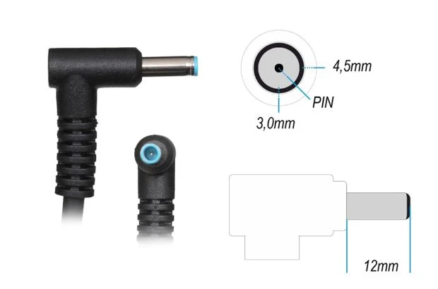 Zasilacz do HP 150W 19.5V 7.7A 4.5x3.0mm (MBXHP-GAM002)