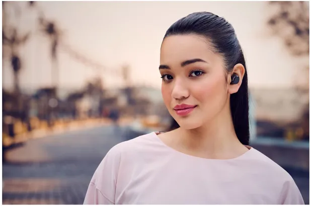 Słuchawki bezprzewodowe dokanałowe TWS Panasonic RZ-B120WDE-K Bluetooth