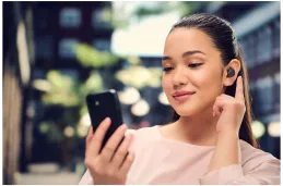 Słuchawki bezprzewodowe dokanałowe TWS Panasonic RZ-B120WDE-K Bluetooth