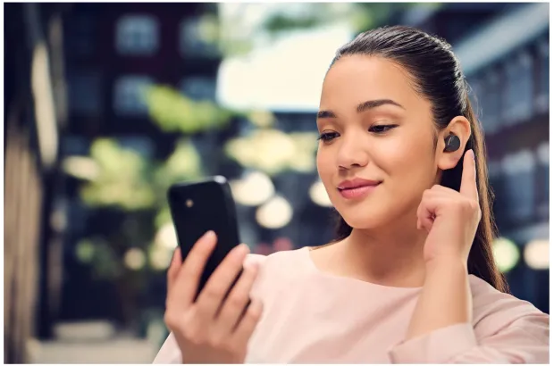 Słuchawki bezprzewodowe dokanałowe TWS Panasonic RZ-B120WDE-K Bluetooth