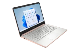 Laptop edukacyjny HP 14-dq3015dx / CD9Y9UA / Intel N4500 / 8GB / eMMC 64GB + SD 64GB / Intel UHD / Win 11 / Różowy