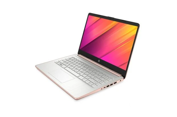 Laptop edukacyjny HP 14-dq3015dx / CD9Y9UA / Intel N4500 / 8GB / eMMC 64GB + SD 64GB / Intel UHD / Win 11 / Różowy