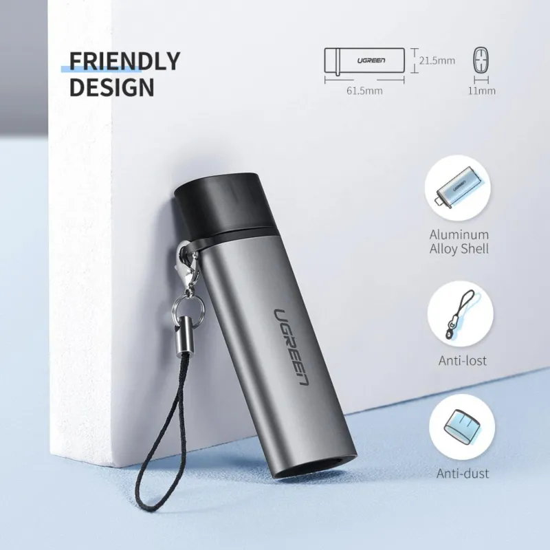 Czytnik kart TF/SD UGREEN USB-C Card Reader