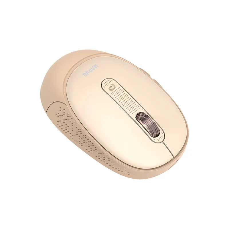 Mysz bezprzedowa Marvo WM111 różowa 1600DPI cichy klik Bluetooth/2,4GHz