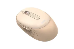 Mysz bezprzedowa Marvo WM111 różowa 1600DPI cichy klik Bluetooth/2,4GHz