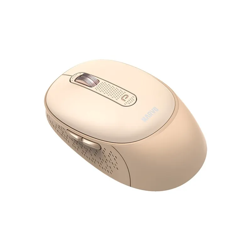 Mysz bezprzedowa Marvo WM111 różowa 1600DPI cichy klik Bluetooth/2,4GHz