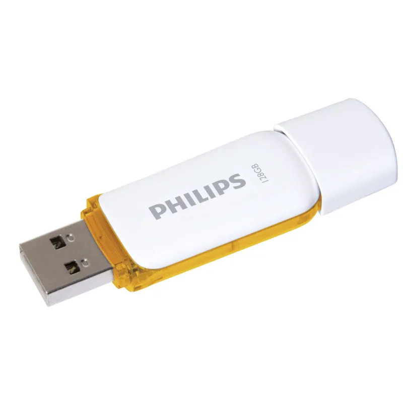 Pendrive Philips USB 2.0 128GB Snow Edition Sunrise Orange