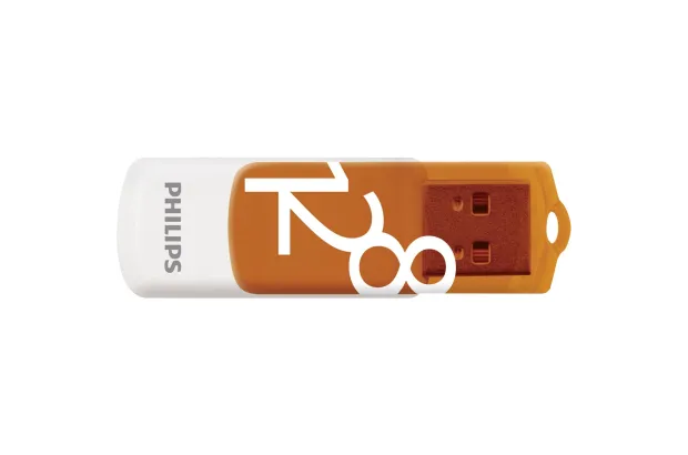 Pendrive Philips USB 2.0 128GB Vivid Edition Sunrise Orange